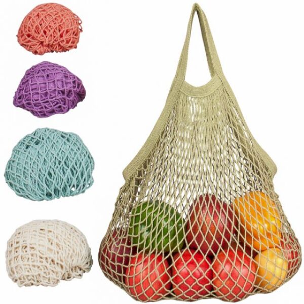 Cotton Mesh Shopping Bag