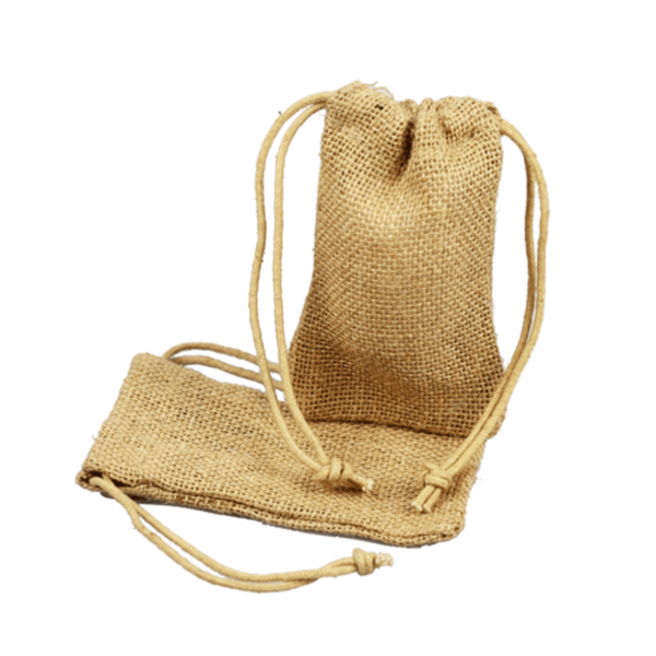 Jute Drawstring Bag