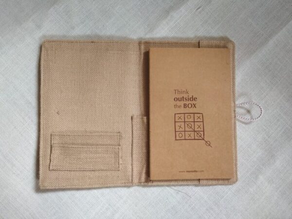 Jute Desk Folder/Eco friendly bags/folder organizer