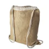 Natural Burlap Backpacks